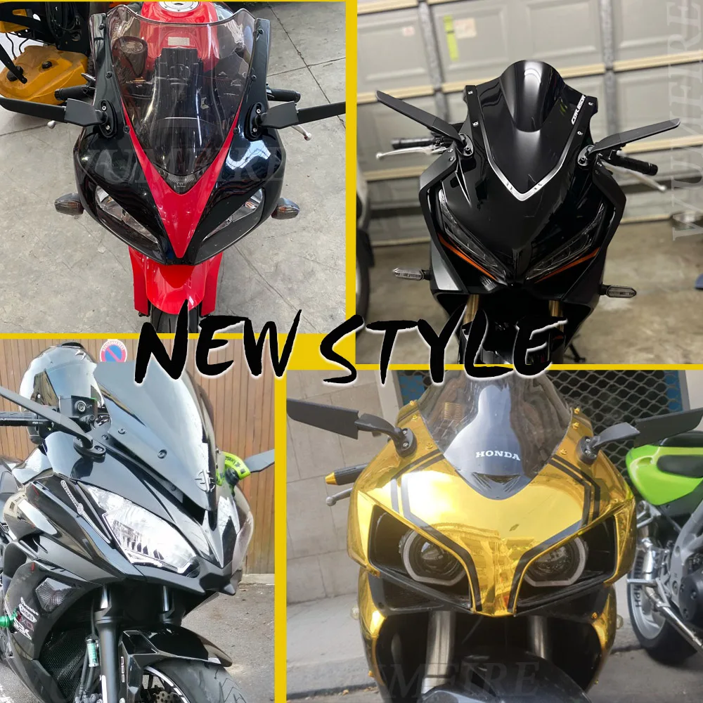 カワサキZx10r,zx9r,zx7r,zx12r,zx14r,2個用の変更されたフロントミラー,調整可能な回転サイドミラー