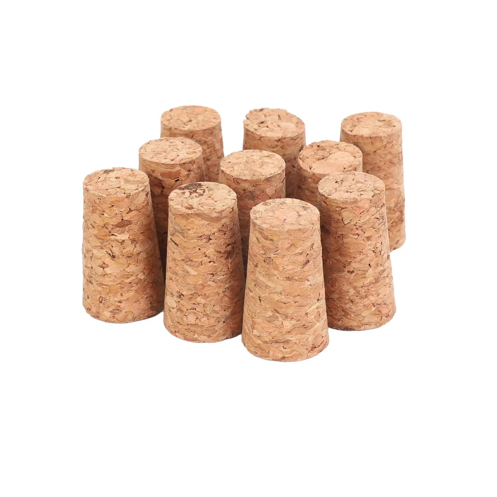 10pcs Tapered Corks Stoppers DIY Craft Art Model Building 22*17*35mm