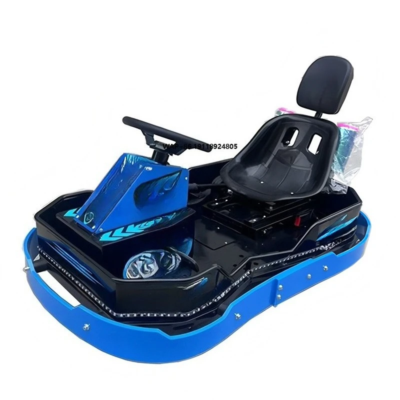 Electric Drift Go Kart Ride Battery Racing Car Amusement Park Bumper Kart Kids Teenagers Playground Entertainment Center Motor