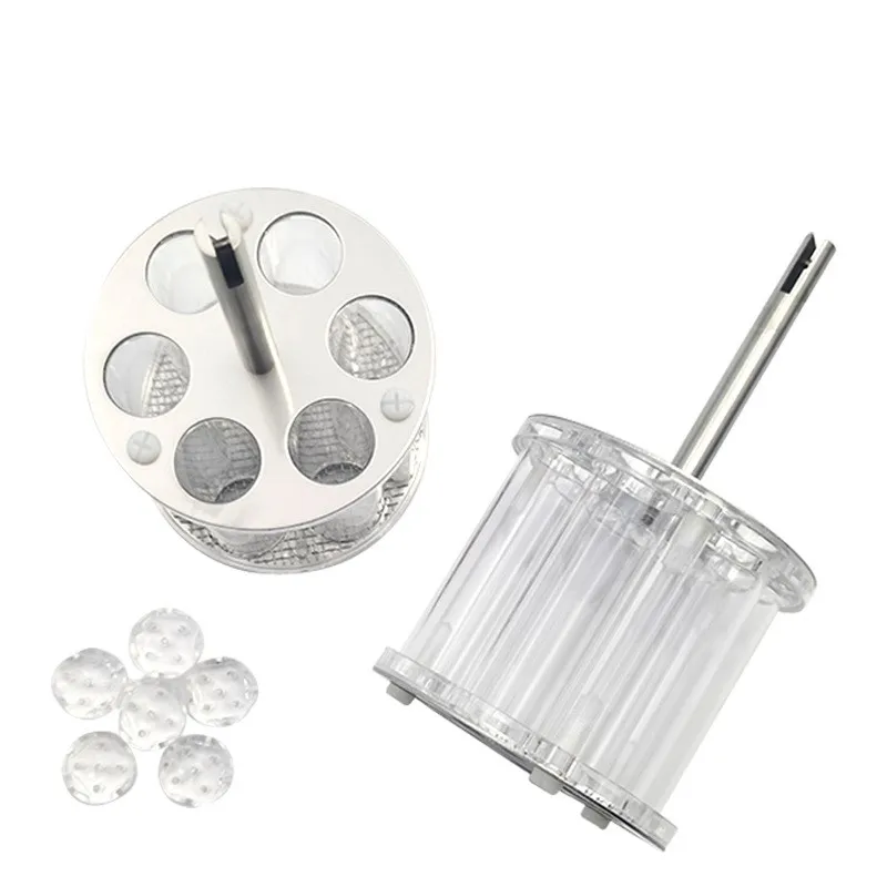 Glass Tube Basket Disintegration Tester Set Accessory for Medical Tablet Disintegration Tester