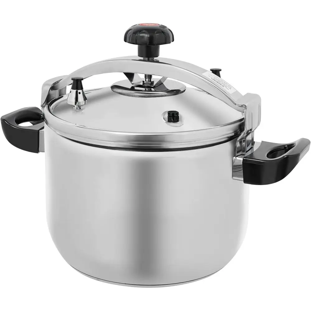 

26L/27.47Qt Heavy-Duty Pressure Cooker with Spring Safety for Home, Restaurant, and School Use
