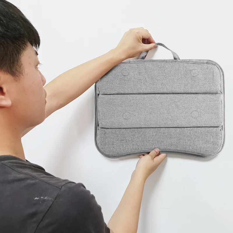 MUMUCC Adjustable Height Computer Desk Compact and Portable with Cushioned Surface for Comfortable Use  Laptop Desk