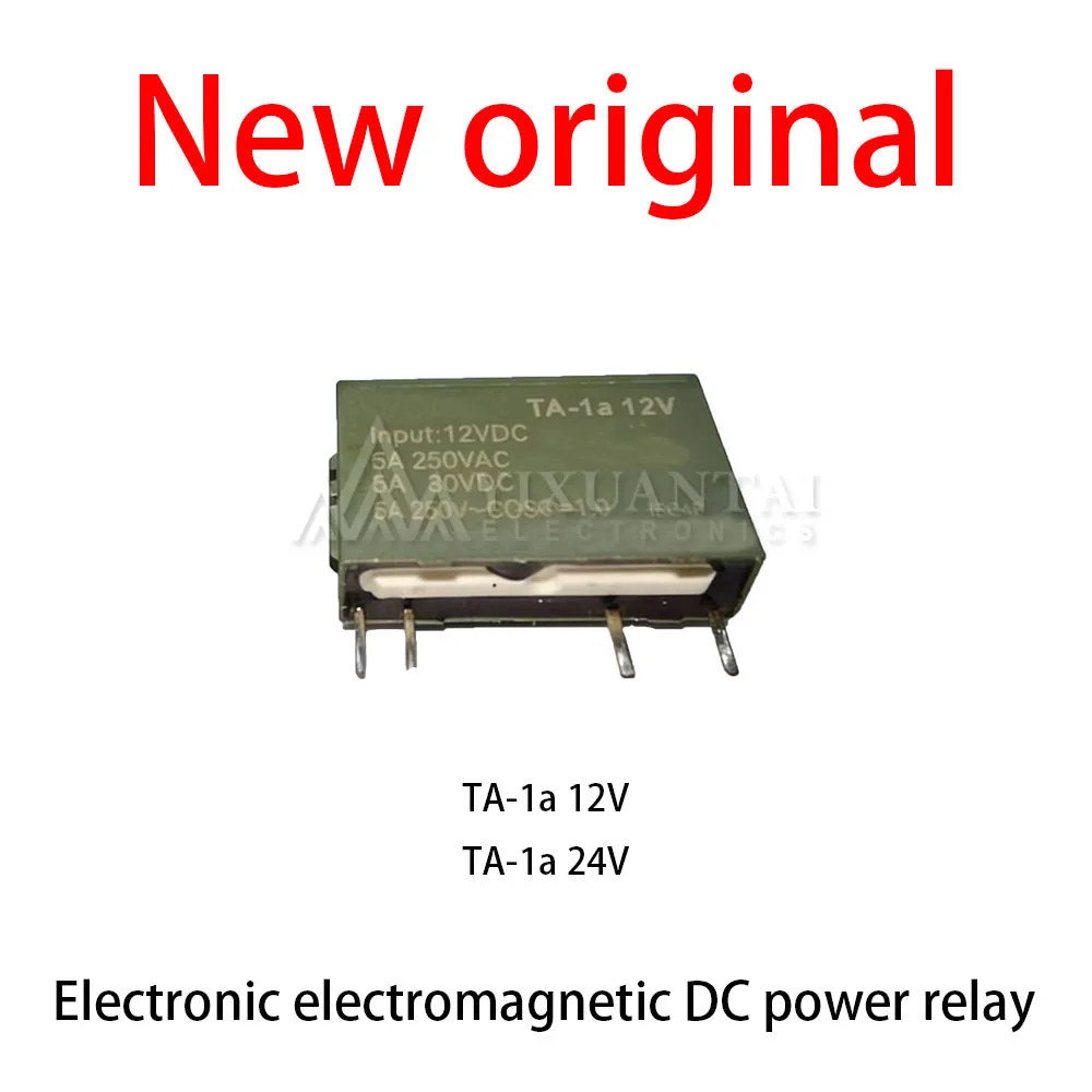 10 Pcs/Lot New original TA-1a 12V TA-1a 24V Electromagnetic DC power relay