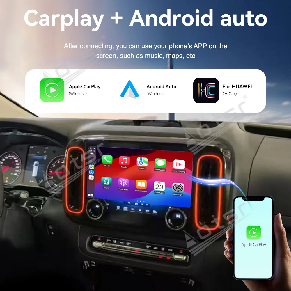 12.8 Inch Android13.0 Auto Multimedia Stereo For Benz Vito 2024 4D Intelligent GPS Navigation Car Radio Audio AI Voice Head Unit