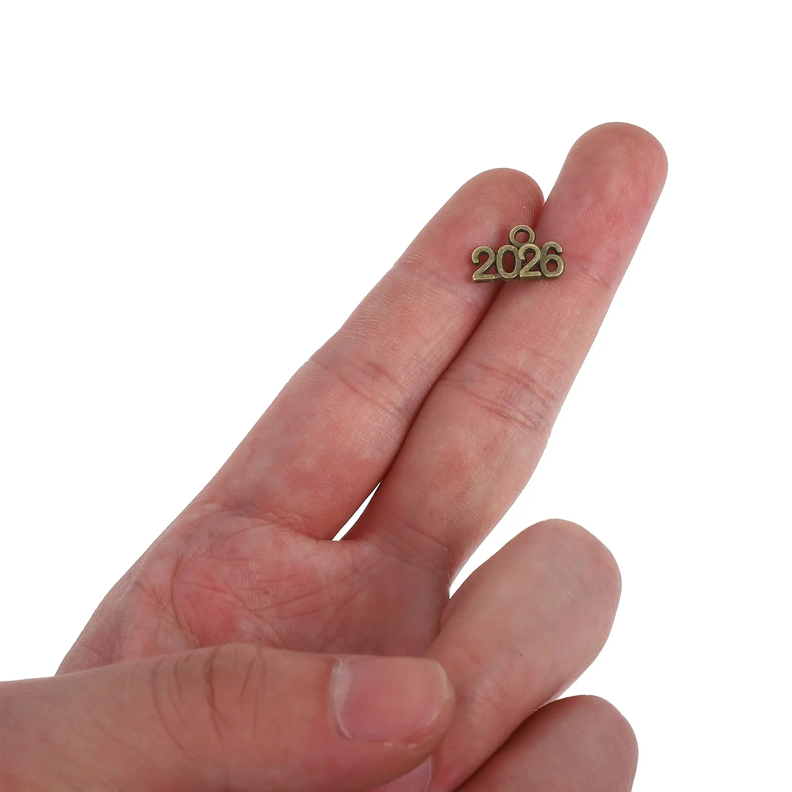 

120pcs Key Ring Accessories Jewelry Memorial Charm For Graduation Year Keepsake Decorative Pendants Small Alloy Pendant Charms