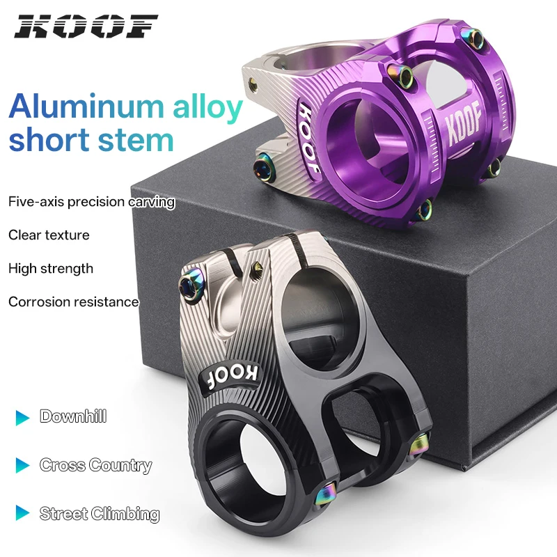 

Вынос велосипеда KOOF 31,8*35 мм, высокопрочный алюминиевый сплав, скоростная подставка с ЧПУ, аксессуары для труб, вынос горного велосипеда