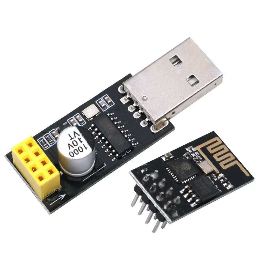 ESP01 Programmer Adapter UART GPIO0 ESP-01 Adaptaterr ESP8266 CH340G USB to ESP8266 Serial Wireless Wifi Developent Board Module