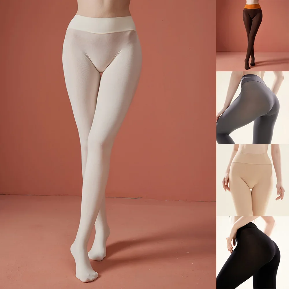 

Women New Style Sexy Lingerie Contrasting Colors Seamless Pantyhose Comfortable Stockings Tight Hosiery