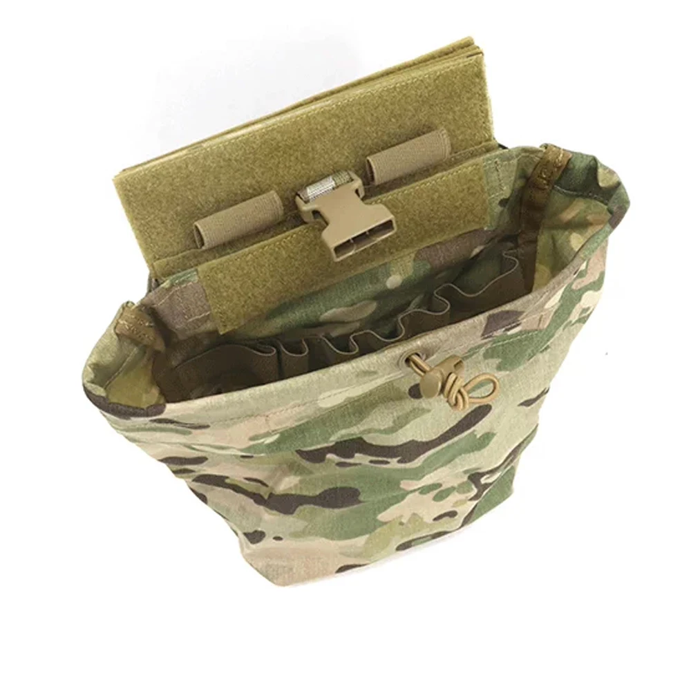 Outdoor Sports Tactics  Vest  Folding Recycling Bag Multifunctional Dump Pouch Tool Storage Bag