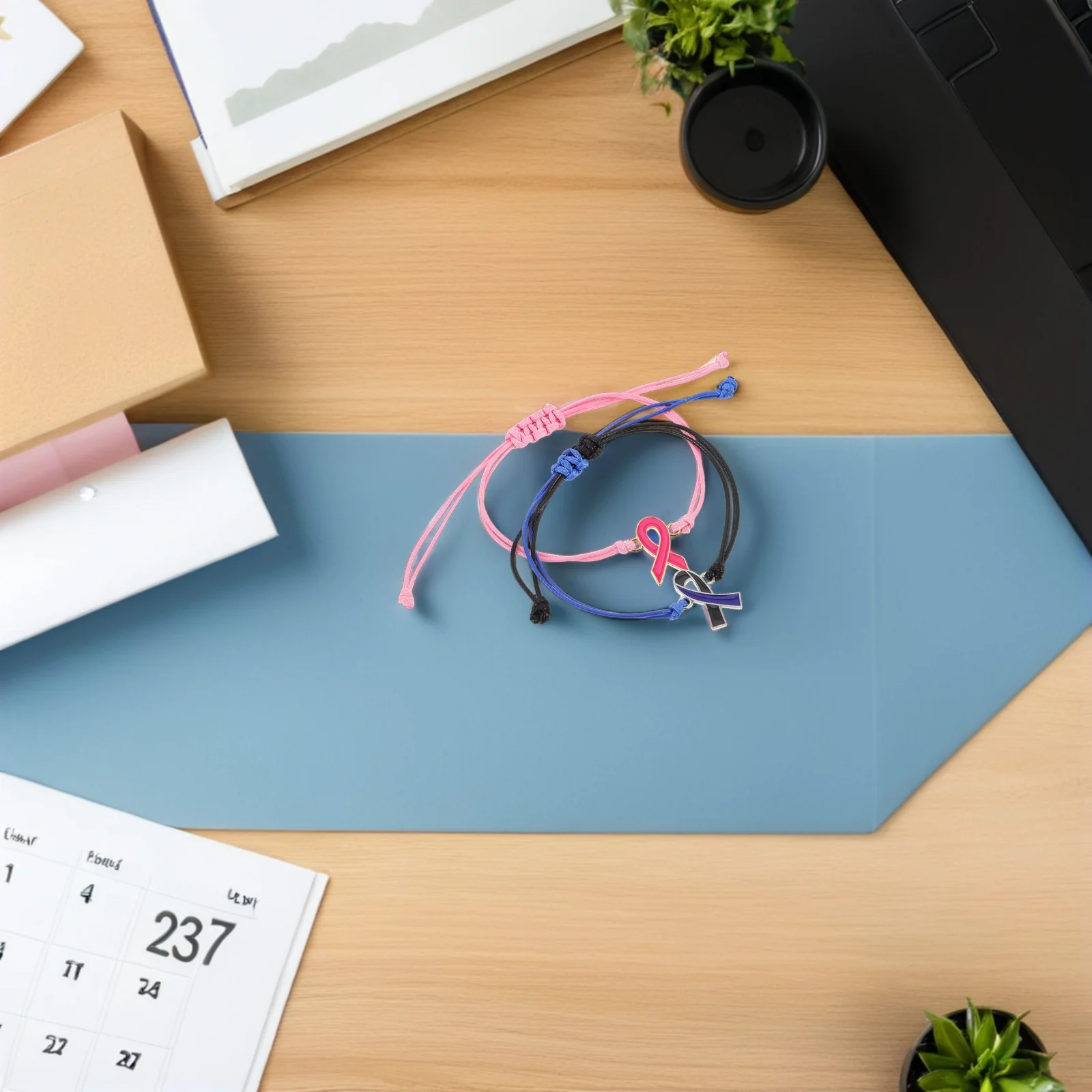 

12pcs Adjustable Braided Rope Bracelets For Women Handmade Ptsd Awareness Jewelry Inspirational Cord Jewelry Women Bracelets