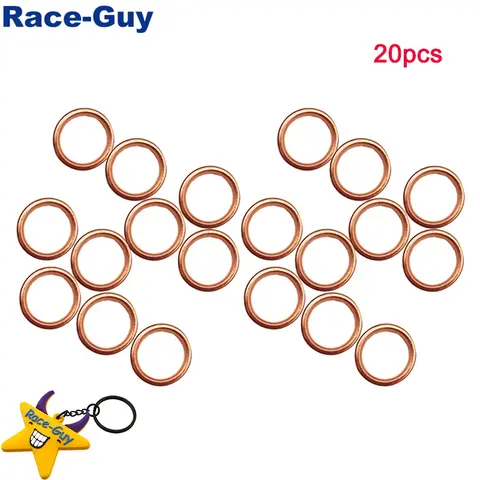 20pcs 25mm x 32mm Exhaust Pipe Gasket For 50cc 90cc 110cc 125cc 140cc Motorcycle Pit Dirt Bike ATV Quad