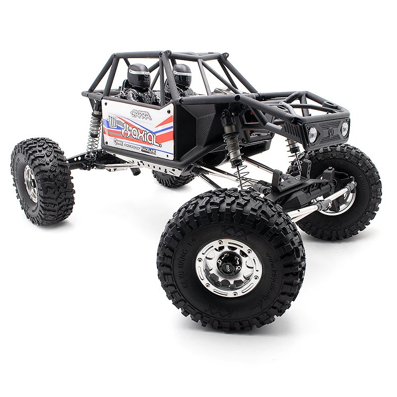 1 par de ruedas de Metal de 1,9 pulgadas, llanta Beadlock para coche trepador de control remoto 1/10 Traxxas TRX4 Defender AXIAL SCX10 RC4WD D90 Wraith Jeep Capra TF2