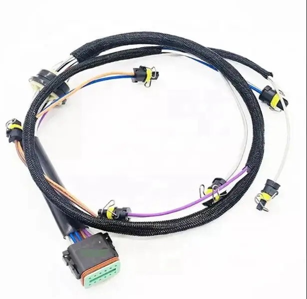 Diesel Engine Parts 215-3249 419-0841 Fuel Injector Wiring Harness For Caterpillar C9 E330D E336D 325D 324D 329D C7 153-8920 C-7