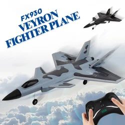 FX930 EPP Foam Remote Control 2.4G Glider Fixed Wing Model RC Aircraft J20 Veyron Fighter Rc Planes Drone for Adults Children