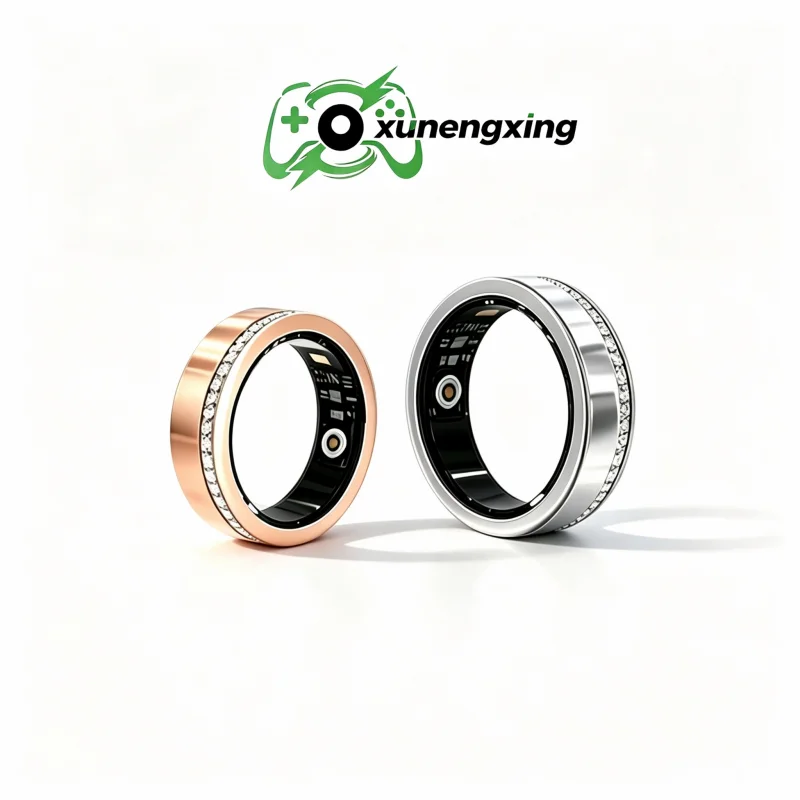 Fitness Smart Ring For Women HT30 Diamond Fashion IP68 Waterproof Heart Rate Monitor Sports Pedometer Health Lady Ring With Box