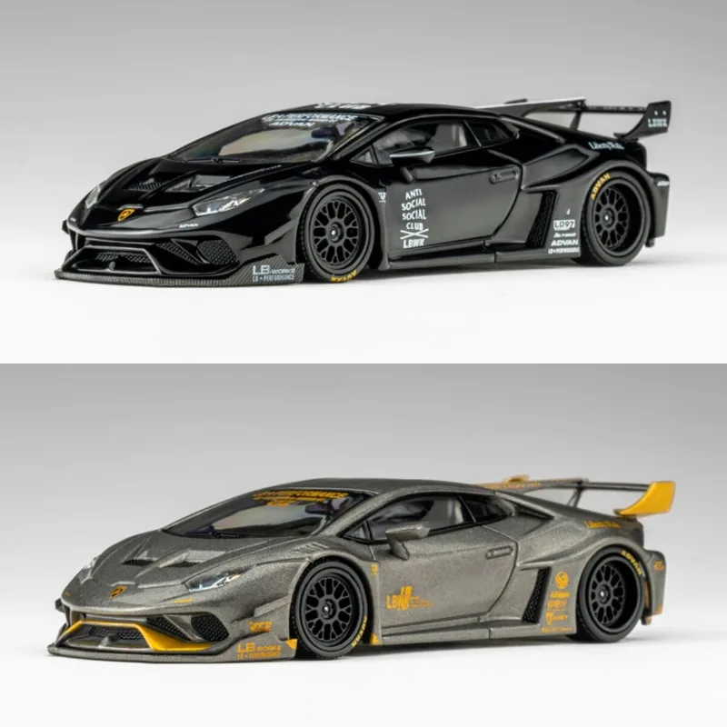 

Pre-sale King MODEL 1:64 Lamborghini Huracan Cast-Plastic Simulation Alloy Car Model, Boys' Gift, Adult Collection Item.