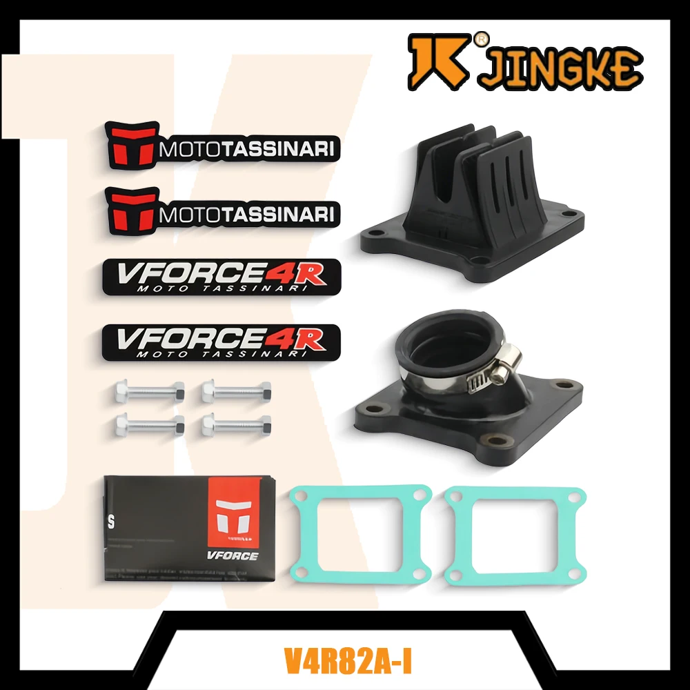 VForce 4 Ri Reed Valve Kit with Intake Manifold Carbon Fiber For YAMAHA YZ85 YZ80 1993-2020 RX KING Box Motorcycle Carbon Fiber