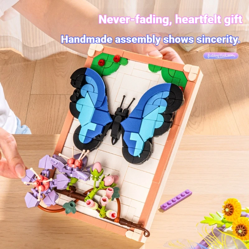 19cm Building Block Flower Ins - đánh giá và giá Home Decor Under 300