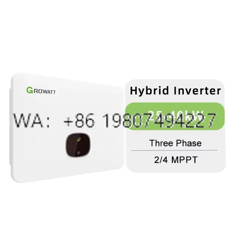 for Growatt On-Grid Inverter MID 25-40KTL3-X Three Phase Solar System 150V Input 380/400V Output