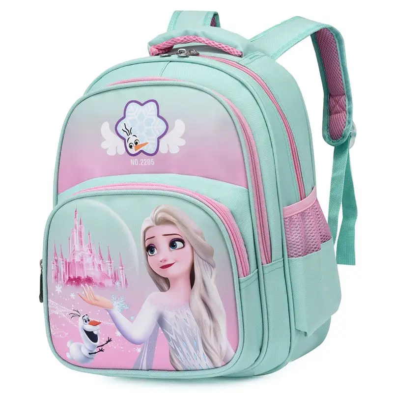 Disney cartoon Spider-Man frozen Kids Backpack Schoolbag Girl Cute Backpack Bag