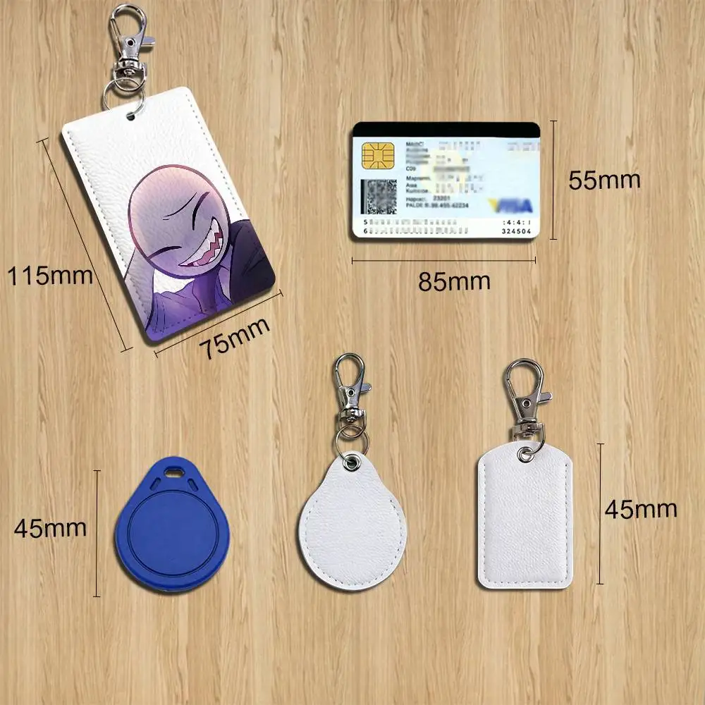 Peter YB Game Your Boyfriend Card Holder Keychain Key Ring Door Lock Access Protective Case For Security Gift