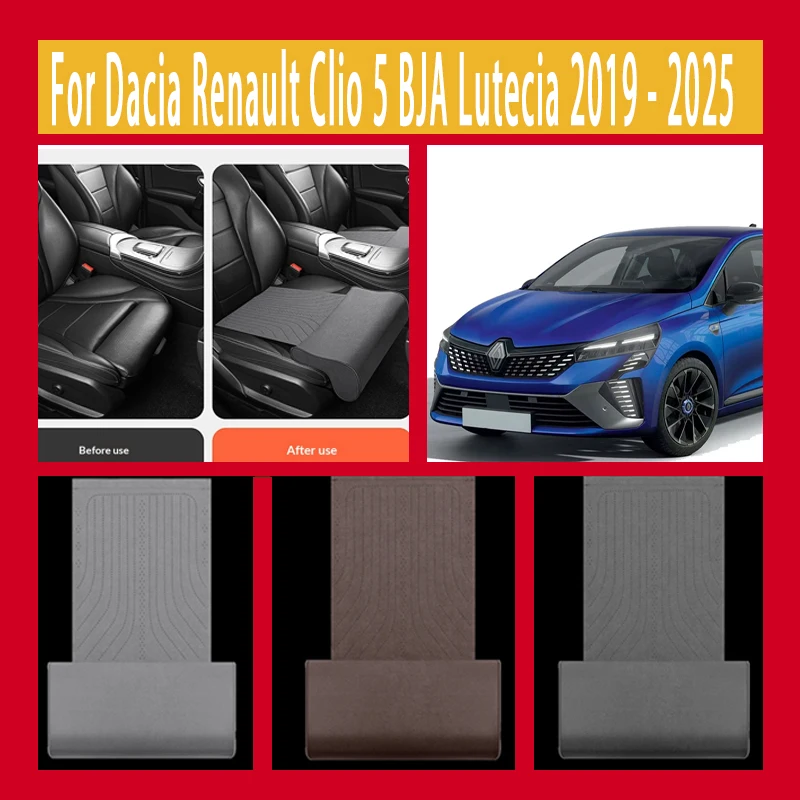 

For Dacia Renault Clio 5 BJA Lutecia 2019 - 2025 Car Seat Leg Support Extension Mat support pad Seat extension leg pad