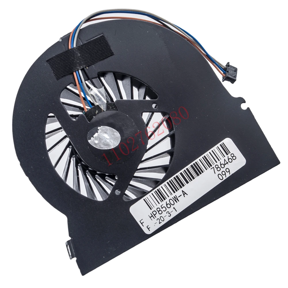 Substituição do ventilador cpu para hp 8560w 8560p 8570w 6570b mf60150v1-c001-s9a, novo