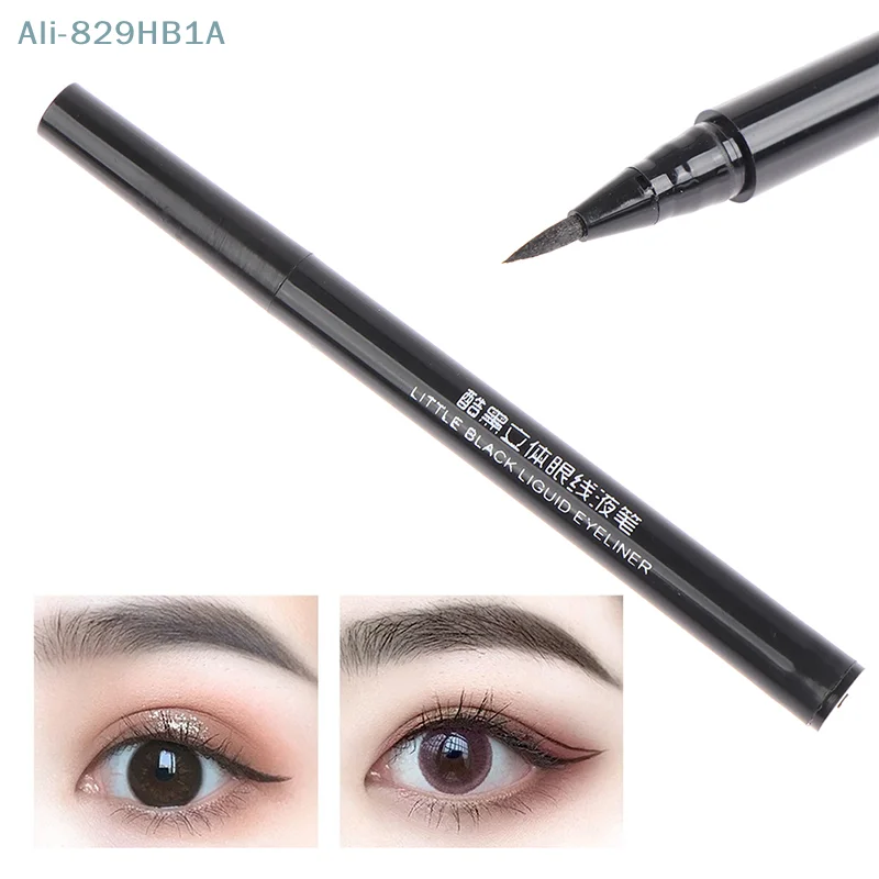 Stylo Eyeliner Liquide Noir, à vaccage Rapide, Longue Durée, à Tête Fine