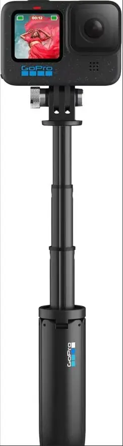 GoPro Shorty Mini pôle pour Go Pro Hero13 12 11 10 9 noir Session caméra d'action Vlog trépied pliable monopode accessoire