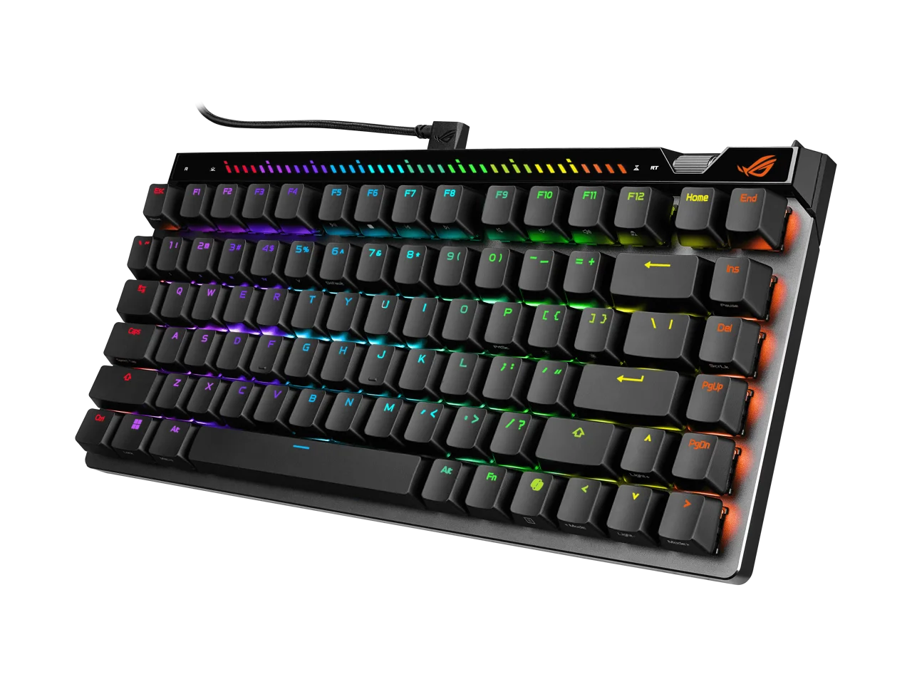 لوحة مفاتيح الألعاب ASUS ROG F - مراجعة Gaming Keyboard Tkl وسعره