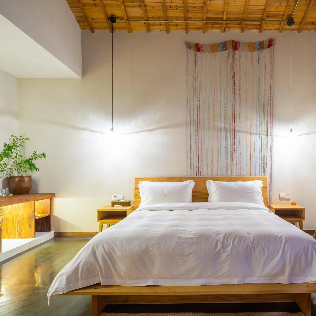 

Ecofriendly Polyester Colorful Tassel String Curtain Elegant Room Bedroom Decor Light Moving Effect