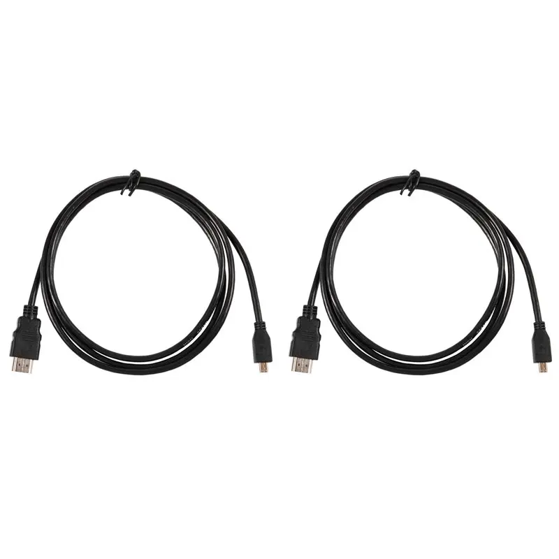 AS95 2X 1.5m Mini to Cable 1.4, for HD TV Camera for Gopro for Hero 3