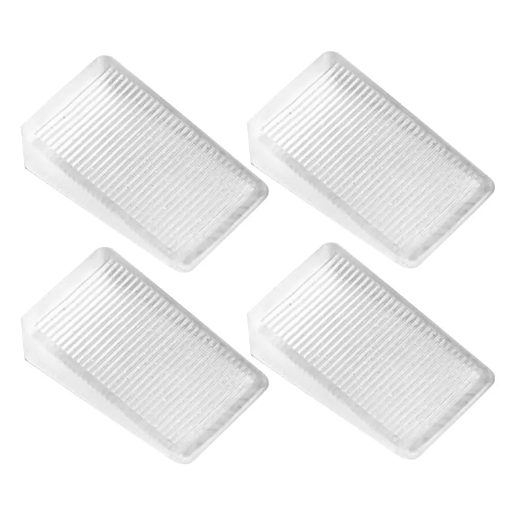 4Pcs Furniture Shims Rubber Leveling Feet for Tables Sofas Cabinets Appliances Non-Slip Floor Protection Heavy Duty Stabilizers