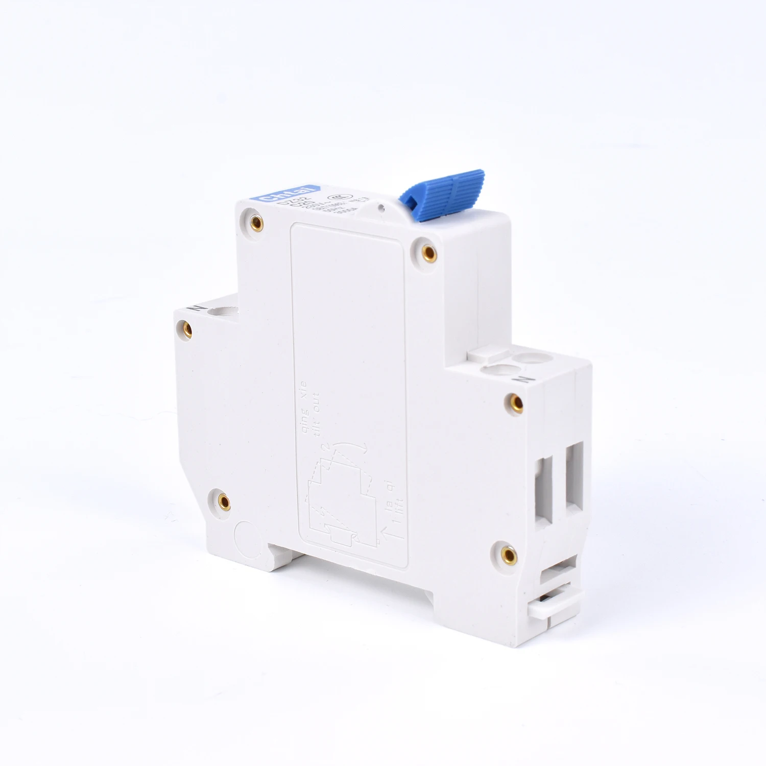 DZ32-32 1P+N C32 DPN 230V AC MCB Din Rail Mounting 6A 10A 16A 20A 25A 32A Household Air Switch OEM Mini Circuit Breaker