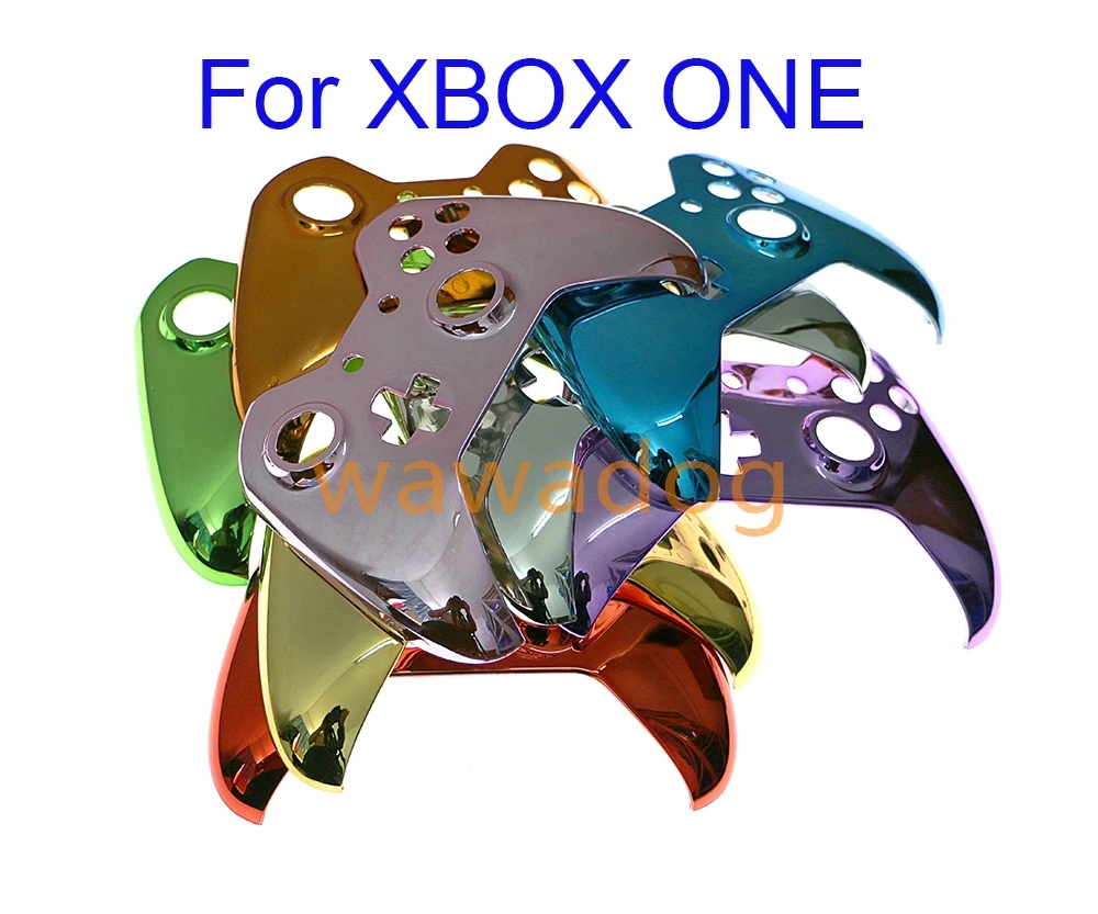 24pcs Fashion Front Gold Plated Top Handle Shell Faceplate Case Cover For XBox One Slim XBOXONE Controller Hot