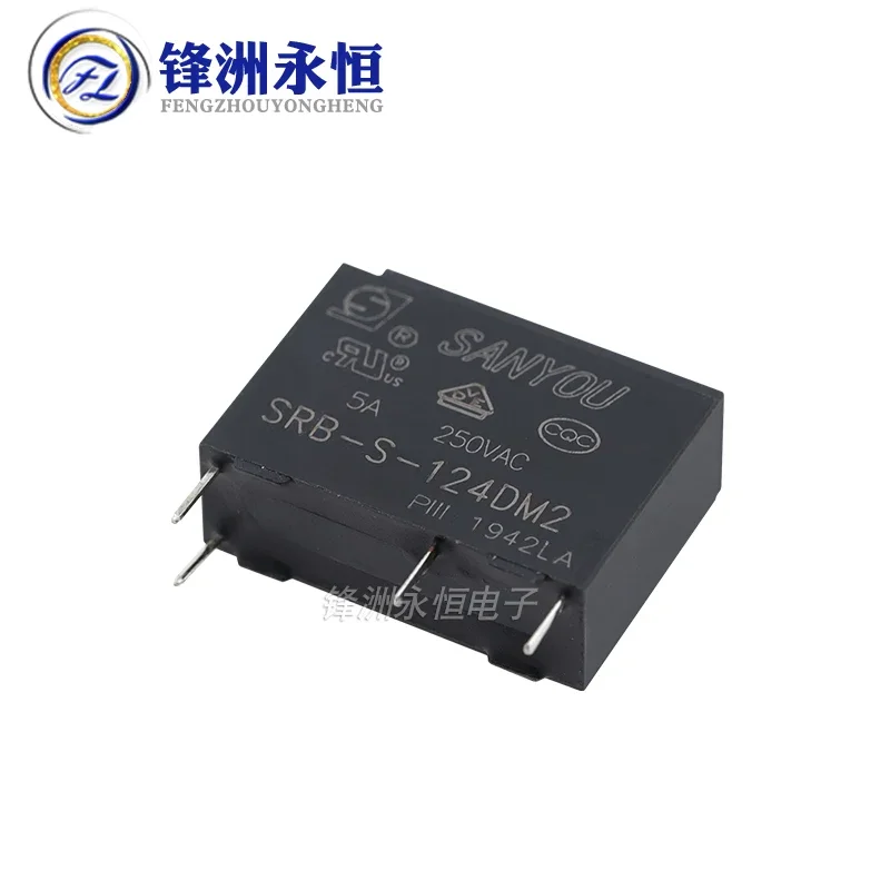 مرحل SRB-S-124DM2 يحل محل HF46F-24-HS1 AC5N-S-DC24V ALDP124W