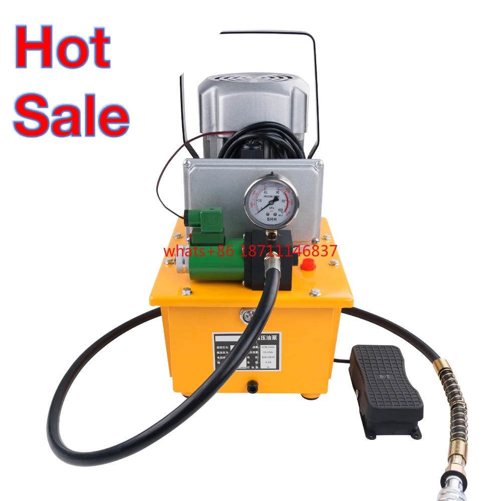 HHB-700A 700 Bar High Pressure Hydraulic Pump Electric Oil Pump Post Tension Oil Pump