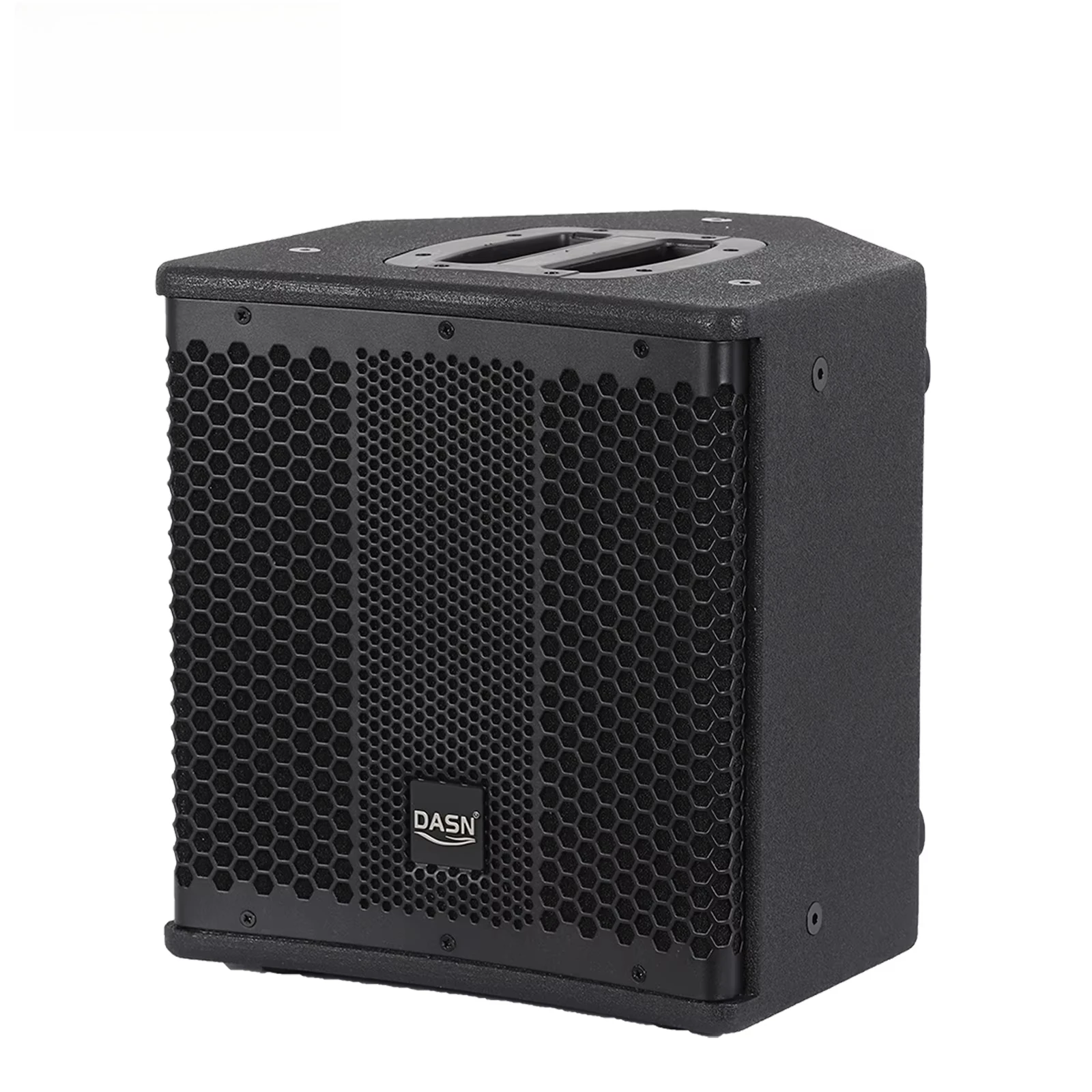 

DASN K12MDC 2000W 12 Inch DSP Active Coaxial Woofer Wood Sound Power Stage Studio Band DJ Singer Professional Speakers