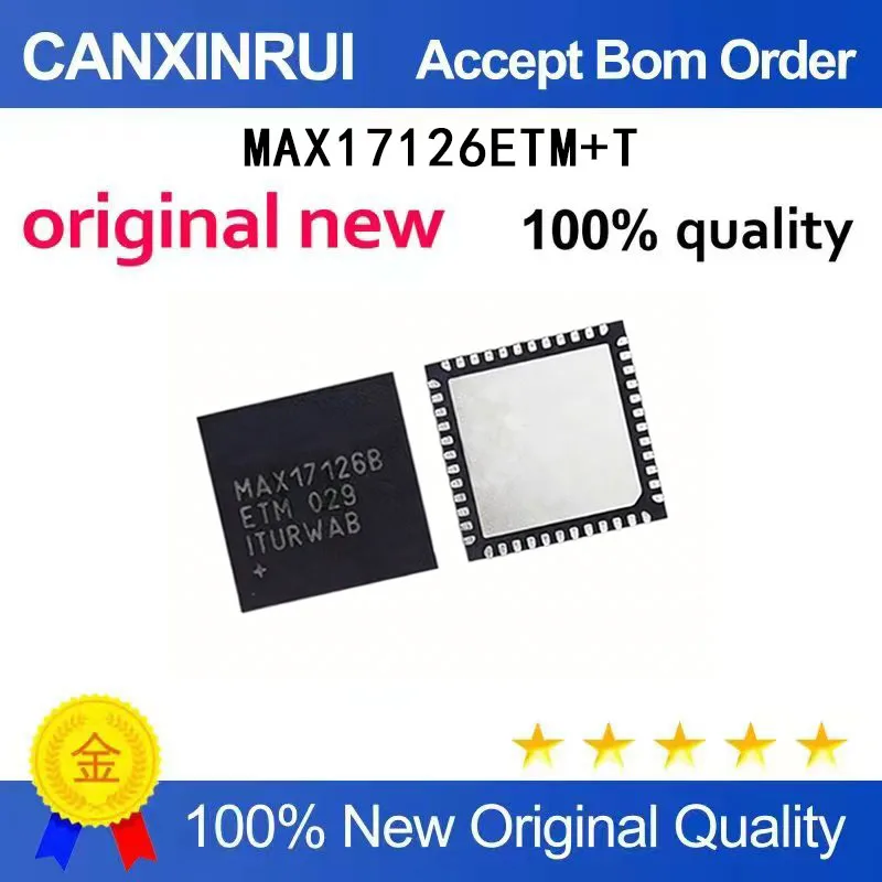 (5-100 Pieces) Brand new original MAX17126ETM+T MAX17126 QFN48 spot chip IC