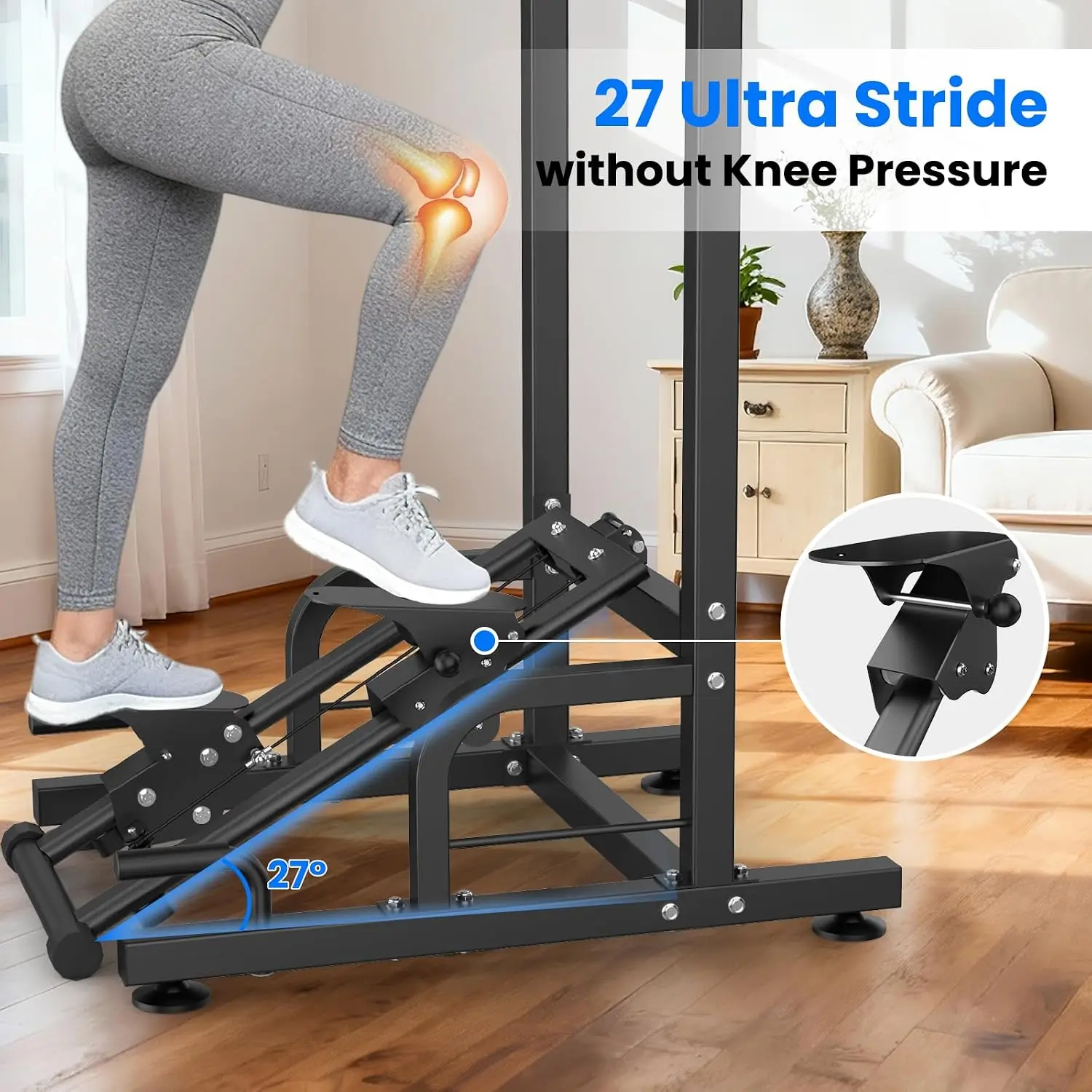 Pull Up Bar Free Standing Power Tower for Home Gym | Dip Station Pull Up Station, Multi-Function Home Fitness Equipment for Pull