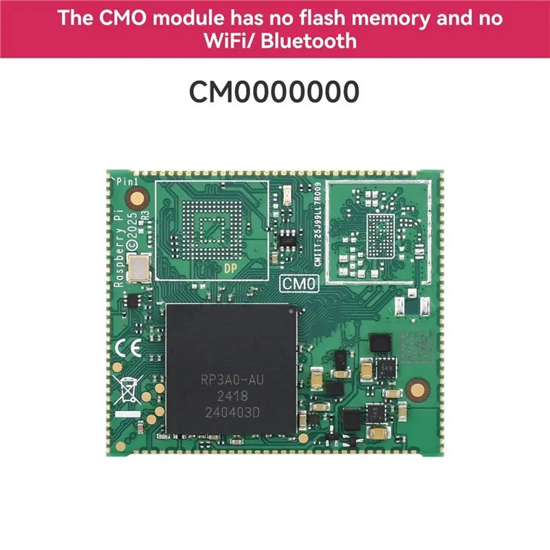 3CGRO-For Raspberry Pi Compatible CM0 Module Compute Module Core Board Using RP3A0 Sip For Rpi Systems