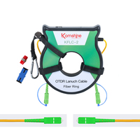 Mini KomShine SM OTDR Launch Cable Ring Singlemode G652D OTDR Dead Zone Eliminator, OTDR Launch Cable Box ,Fiber Rings for 200m