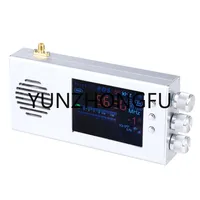 1.21 FW TEF6686 Full Band FM/MW/Short Wave HF/LW  Radio Receiver + 3.2inch LCD +5000MAH Battery + Metal Case + Speaker + Antenna