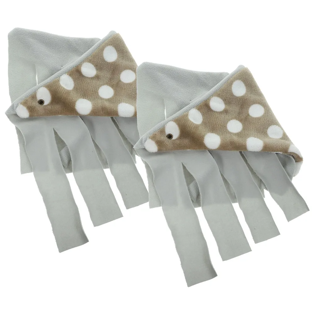

2pcs Small Hideout Guinea Pig House Fleece Hammock Cage Supplies Rabbit Ferret Habitat Lightweight Cotton