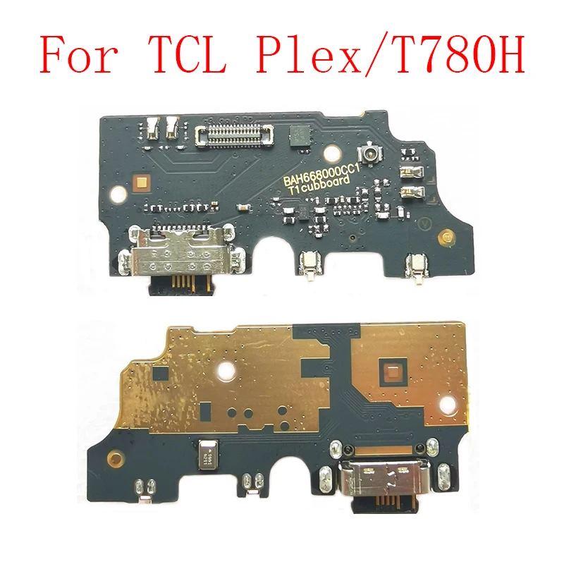 USB Charging Board Dock Port Flex Cable For TCL 10 Pro T799H/Plex T780H/Plus T782H T782/10L T770H T770/SE T776H T766H/5G T790S