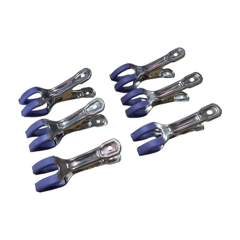 AA90-Clamp Set Replacement Key Clips Pad 6Pcs For Woodwind Instruments For Clarinet, Oboe Flute Piccolo Repair Maintenance Tools
