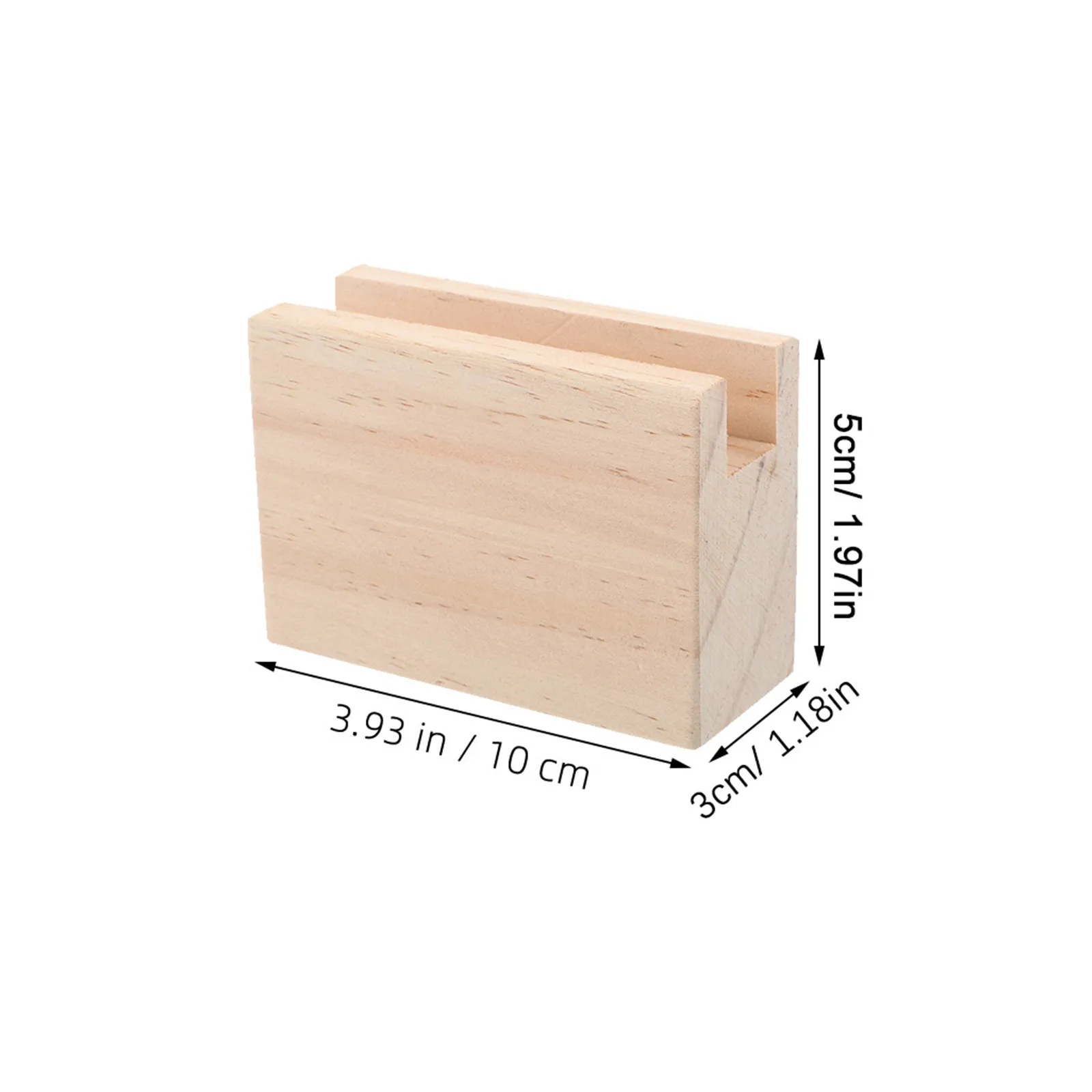 6Pcs Bed Lifts for Furniture Wooden Furniture Risers Heavy Duty Bed Frame Lifters Table Leg Extenders 1.2cm Groove Desk Lifters