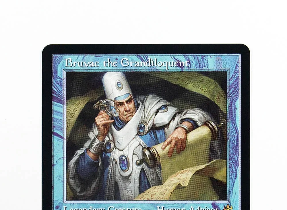 (Bruvac el Grandiloquente) Holo/Foil TCG tarjetas mágicas proxy juego calidad Proxy reunión juego de mesa juego de cartas coleccionables Proxy