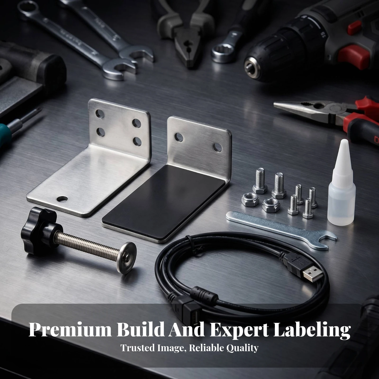 Sim Racing Handbrake Machined Metal Handbrake Gaming Accessory Matte Finish Game Gear Pre-Drilled