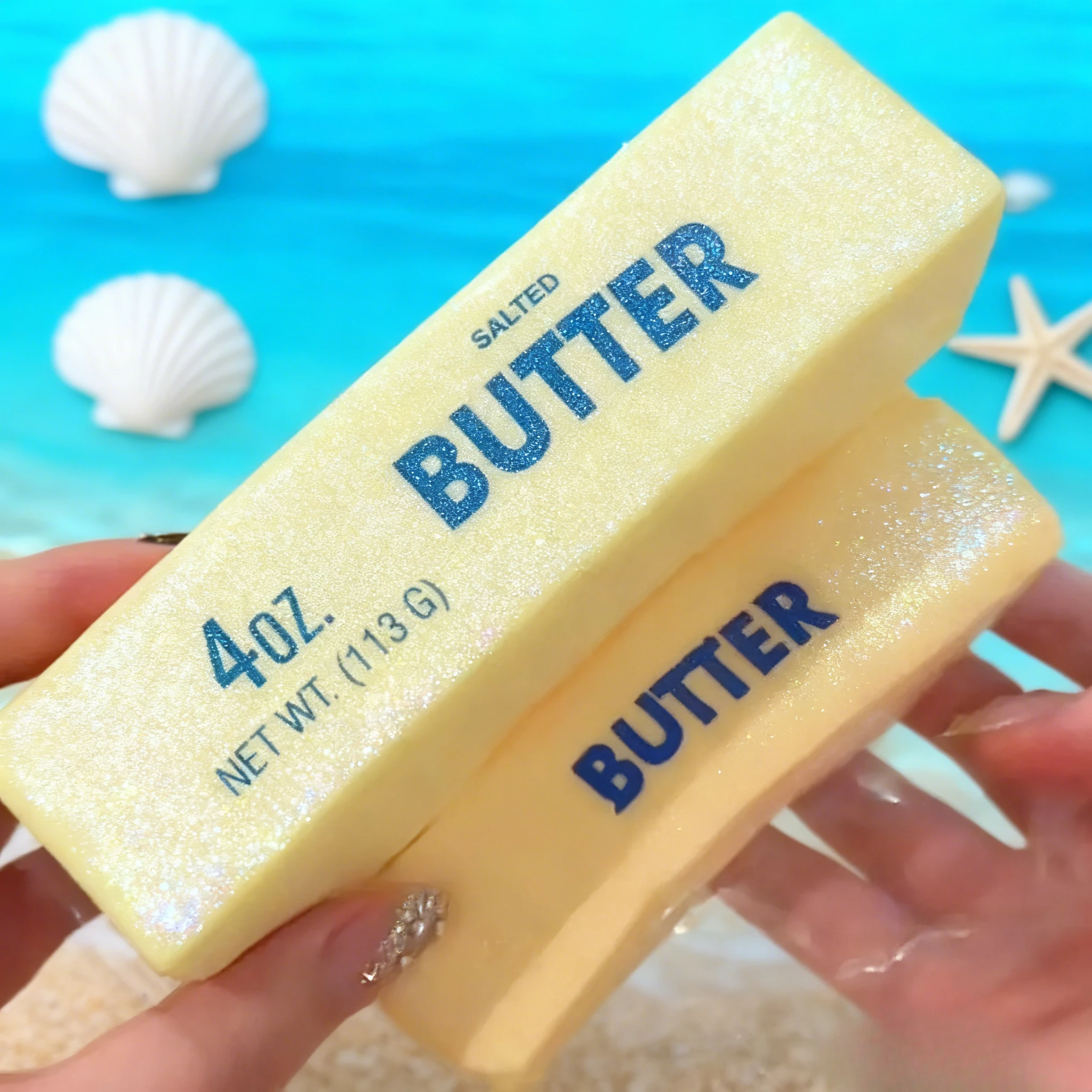 Butter Stick Squeeze Toy Slow Rising Squishy Butter Bar Brick Adults Fidget Toy Anti Stress Release Hand Relax Gift Toy